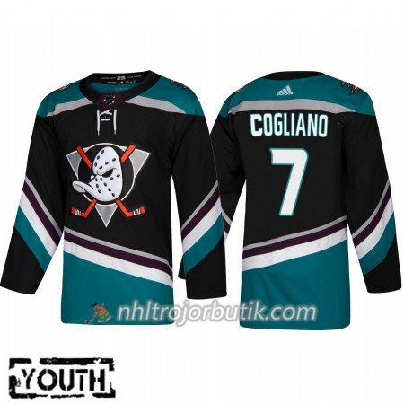 Barn Ishockey Anaheim Ducks Tröja Andrew Cogliano 7 Alternate Adidas 2018-19 Authentic